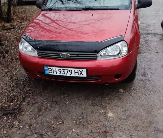 Красный ВАЗ Калина, объемом двигателя 1.6 л и пробегом 150 тыс. км за 2500 $, фото 3 на Automoto.ua