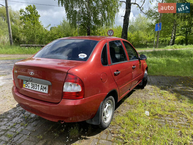 Червоний ВАЗ Калина, об'ємом двигуна 1.6 л та пробігом 120 тис. км за 1750 $, фото 3 на Automoto.ua