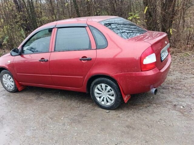 Красный ВАЗ Калина, объемом двигателя 1.6 л и пробегом 150 тыс. км за 2500 $, фото 5 на Automoto.ua