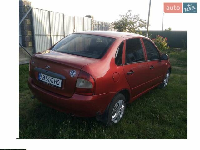 Красный ВАЗ Калина, объемом двигателя 1.6 л и пробегом 120 тыс. км за 1800 $, фото 1 на Automoto.ua