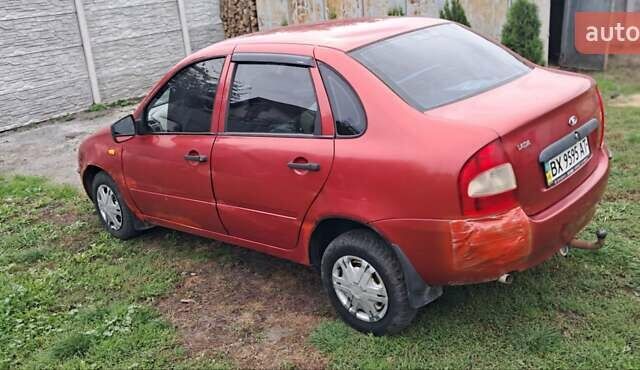 Червоний ВАЗ Калина, об'ємом двигуна 1.6 л та пробігом 225 тис. км за 1300 $, фото 9 на Automoto.ua
