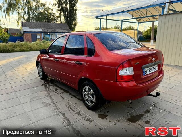 Красный ВАЗ Kalina, объемом двигателя 1.6 л и пробегом 100 тыс. км за 2000 $, фото 5 на Automoto.ua
