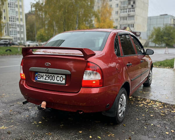 Красный ВАЗ Калина, объемом двигателя 1.6 л и пробегом 293 тыс. км за 2399 $, фото 1 на Automoto.ua