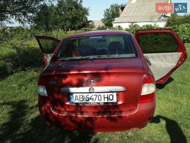 Красный ВАЗ Калина, объемом двигателя 1.6 л и пробегом 120 тыс. км за 1800 $, фото 15 на Automoto.ua