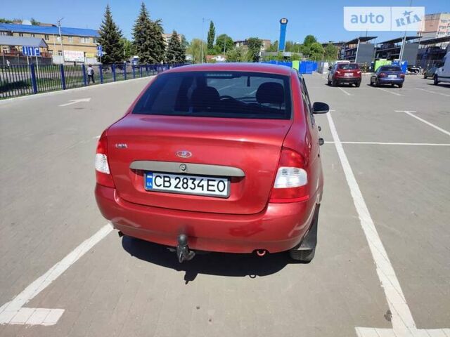 Красный ВАЗ Калина, объемом двигателя 1.6 л и пробегом 127 тыс. км за 2200 $, фото 3 на Automoto.ua