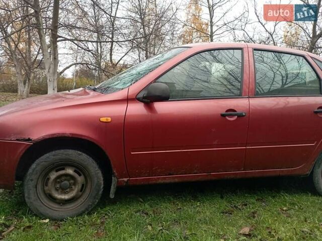 Красный ВАЗ Калина, объемом двигателя 1.6 л и пробегом 140 тыс. км за 1100 $, фото 4 на Automoto.ua