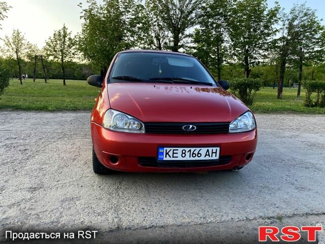 Красный ВАЗ Kalina, объемом двигателя 1.6 л и пробегом 145 тыс. км за 2200 $, фото 3 на Automoto.ua