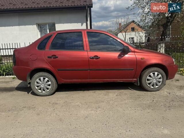 Красный ВАЗ Калина, объемом двигателя 1.6 л и пробегом 170 тыс. км за 1490 $, фото 39 на Automoto.ua