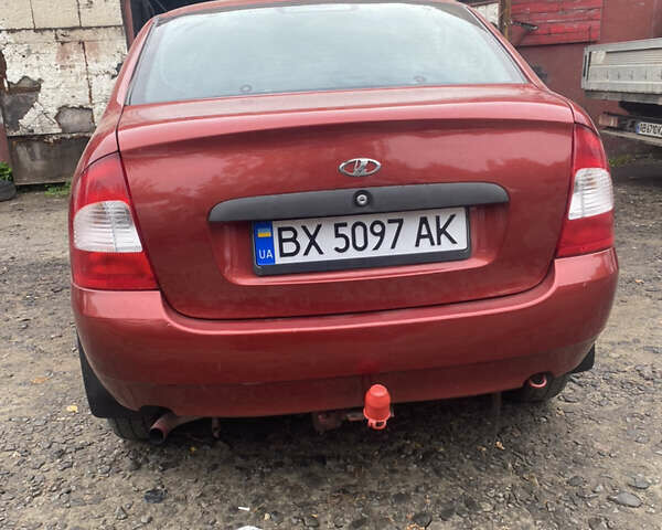 Красный ВАЗ Калина, объемом двигателя 1.6 л и пробегом 150 тыс. км за 1600 $, фото 4 на Automoto.ua