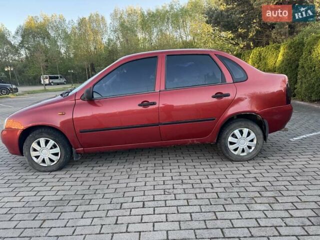 Красный ВАЗ Калина, объемом двигателя 1.6 л и пробегом 170 тыс. км за 1490 $, фото 9 на Automoto.ua