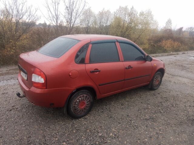 Красный ВАЗ Калина, объемом двигателя 1.6 л и пробегом 120 тыс. км за 2188 $, фото 2 на Automoto.ua