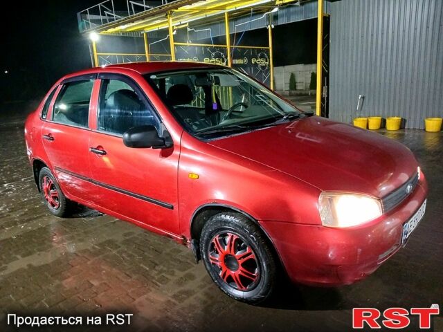 Червоний ВАЗ Kalina, об'ємом двигуна 1.6 л та пробігом 236 тис. км за 1499 $, фото 2 на Automoto.ua