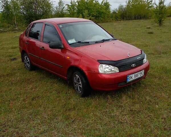 Красный ВАЗ Калина, объемом двигателя 1.6 л и пробегом 89 тыс. км за 2299 $, фото 5 на Automoto.ua