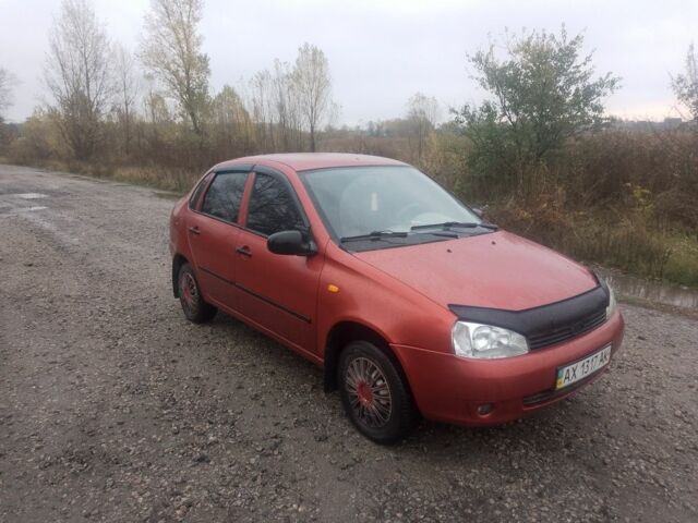 Красный ВАЗ Калина, объемом двигателя 1.6 л и пробегом 120 тыс. км за 2188 $, фото 1 на Automoto.ua