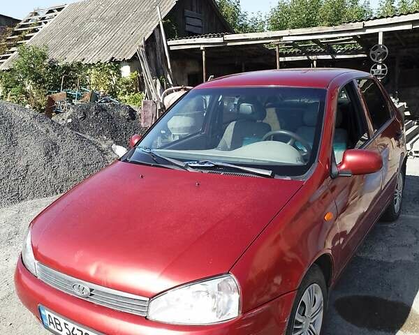 Красный ВАЗ Калина, объемом двигателя 1.6 л и пробегом 120 тыс. км за 1800 $, фото 8 на Automoto.ua