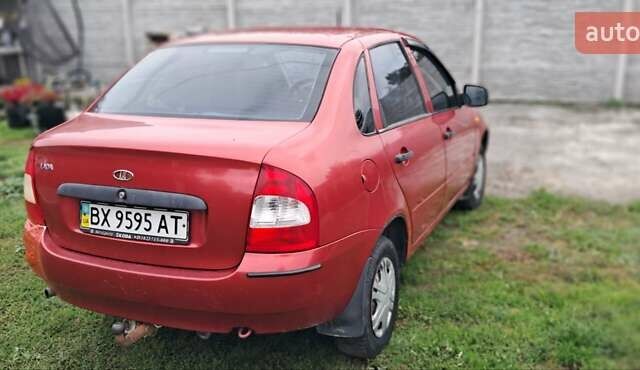 Червоний ВАЗ Калина, об'ємом двигуна 1.6 л та пробігом 225 тис. км за 1300 $, фото 2 на Automoto.ua