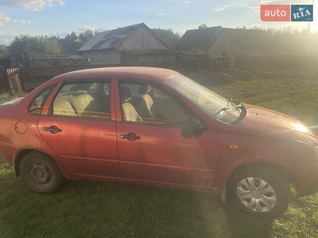 Красный ВАЗ Калина, объемом двигателя 1.6 л и пробегом 150 тыс. км за 1200 $, фото 3 на Automoto.ua