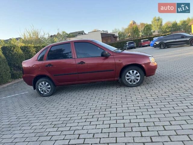 Красный ВАЗ Калина, объемом двигателя 1.6 л и пробегом 170 тыс. км за 1490 $, фото 3 на Automoto.ua