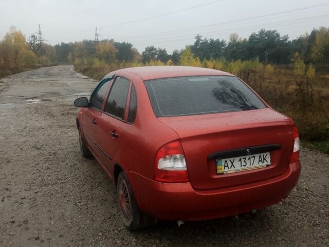 Красный ВАЗ Калина, объемом двигателя 1.6 л и пробегом 120 тыс. км за 2188 $, фото 3 на Automoto.ua