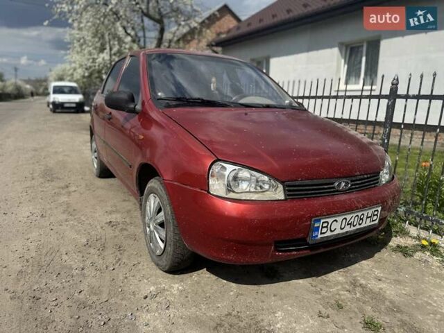 Красный ВАЗ Калина, объемом двигателя 1.6 л и пробегом 170 тыс. км за 1490 $, фото 38 на Automoto.ua
