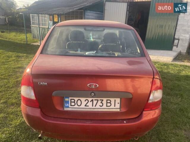 Красный ВАЗ Калина, объемом двигателя 1.6 л и пробегом 150 тыс. км за 1200 $, фото 4 на Automoto.ua