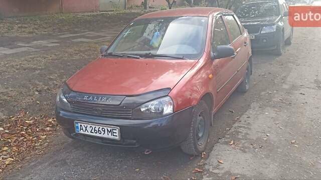 Красный ВАЗ Калина, объемом двигателя 1.6 л и пробегом 180 тыс. км за 1444 $, фото 2 на Automoto.ua