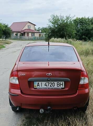 Красный ВАЗ Калина, объемом двигателя 1.6 л и пробегом 146 тыс. км за 2250 $, фото 6 на Automoto.ua