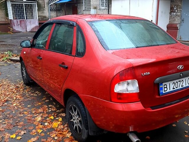 Красный ВАЗ Калина, объемом двигателя 1.6 л и пробегом 124 тыс. км за 2800 $, фото 2 на Automoto.ua
