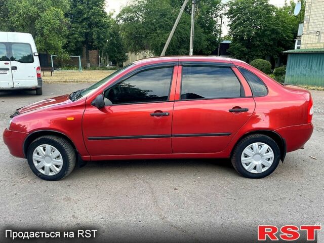 Красный ВАЗ Kalina, объемом двигателя 1.6 л и пробегом 220 тыс. км за 2299 $, фото 1 на Automoto.ua