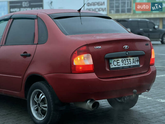 Красный ВАЗ Калина, объемом двигателя 1.6 л и пробегом 208 тыс. км за 1850 $, фото 12 на Automoto.ua