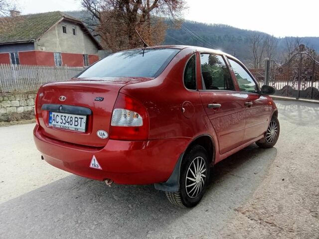 Красный ВАЗ Калина, объемом двигателя 1.5 л и пробегом 135 тыс. км за 1650 $, фото 3 на Automoto.ua