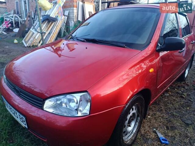 Красный ВАЗ Калина, объемом двигателя 1.6 л и пробегом 40 тыс. км за 3200 $, фото 7 на Automoto.ua