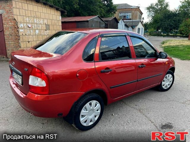 Красный ВАЗ Kalina, объемом двигателя 1.6 л и пробегом 220 тыс. км за 2299 $, фото 4 на Automoto.ua