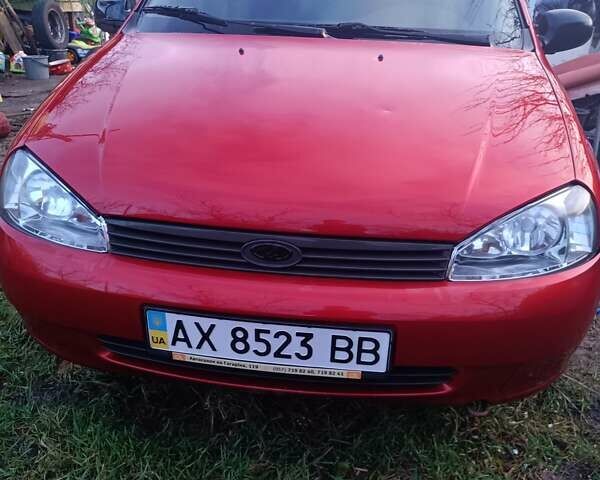 Красный ВАЗ Калина, объемом двигателя 1.6 л и пробегом 40 тыс. км за 3200 $, фото 1 на Automoto.ua
