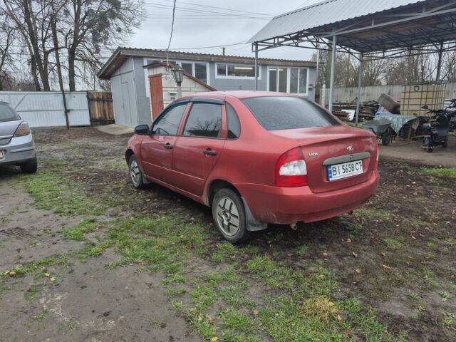 Красный ВАЗ Калина, объемом двигателя 1.6 л и пробегом 160 тыс. км за 1450 $, фото 2 на Automoto.ua