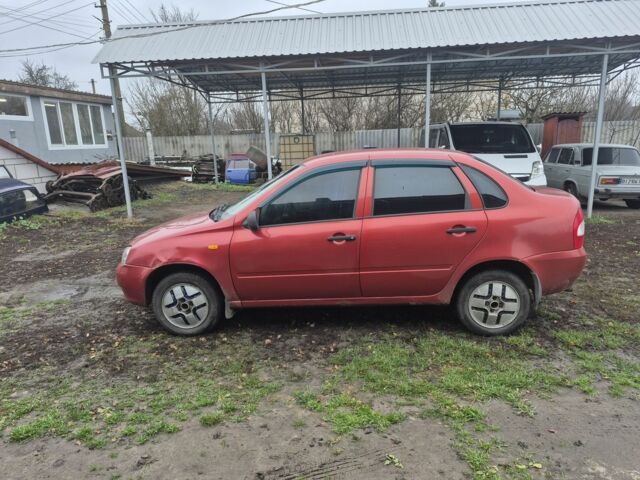 Красный ВАЗ Калина, объемом двигателя 1.6 л и пробегом 160 тыс. км за 1450 $, фото 1 на Automoto.ua