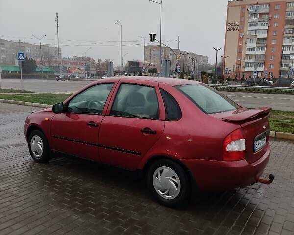 Красный ВАЗ Калина, объемом двигателя 1.6 л и пробегом 160 тыс. км за 2250 $, фото 1 на Automoto.ua