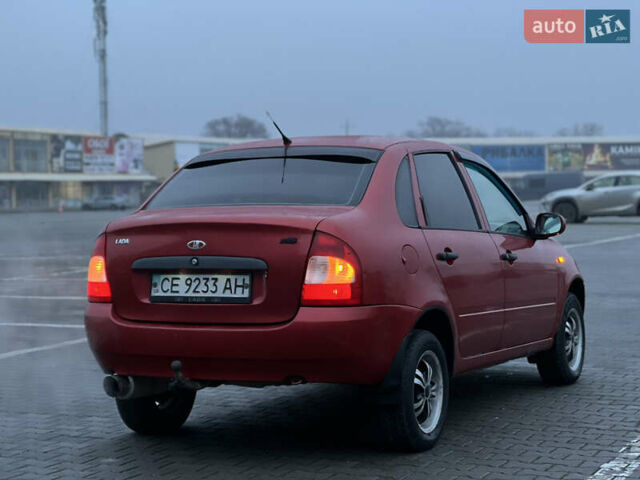 Красный ВАЗ Калина, объемом двигателя 1.6 л и пробегом 208 тыс. км за 1850 $, фото 9 на Automoto.ua