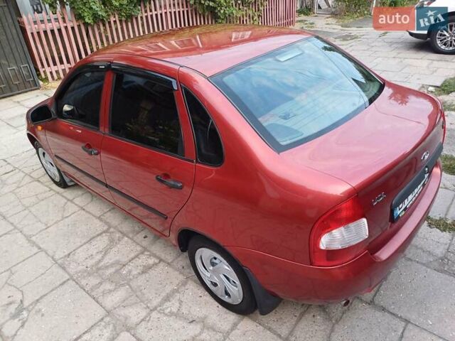 Красный ВАЗ Калина, объемом двигателя 1.6 л и пробегом 111 тыс. км за 2800 $, фото 13 на Automoto.ua