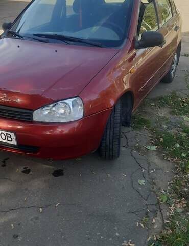 ВАЗ Калина 2008 в Александрие на Automoto.ua Красный ВАЗ Калина, объемом двигателя 1.6 л и пробегом 168 тыс. км за 2300 $, фото 1 на Automoto.ua