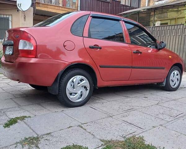 Красный ВАЗ Калина, объемом двигателя 1.6 л и пробегом 111 тыс. км за 2800 $, фото 8 на Automoto.ua