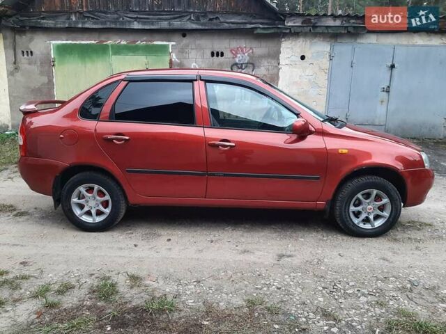 Красный ВАЗ Калина, объемом двигателя 1.6 л и пробегом 146 тыс. км за 2350 $, фото 17 на Automoto.ua