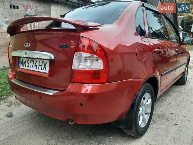 Красный ВАЗ Калина, объемом двигателя 1.6 л и пробегом 146 тыс. км за 2350 $, фото 19 на Automoto.ua
