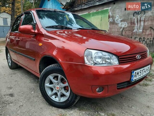 Красный ВАЗ Калина, объемом двигателя 1.6 л и пробегом 146 тыс. км за 2350 $, фото 1 на Automoto.ua