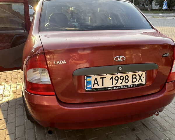 Красный ВАЗ Калина, объемом двигателя 1.39 л и пробегом 217 тыс. км за 2200 $, фото 12 на Automoto.ua