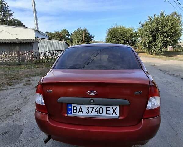 Червоний ВАЗ Калина, об'ємом двигуна 1.6 л та пробігом 308 тис. км за 1850 $, фото 3 на Automoto.ua
