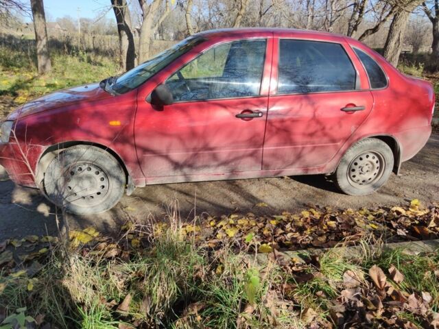 Красный ВАЗ Калина, объемом двигателя 1.4 л и пробегом 196 тыс. км за 1250 $, фото 1 на Automoto.ua