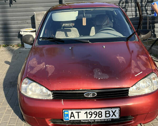 Красный ВАЗ Калина, объемом двигателя 1.39 л и пробегом 217 тыс. км за 2200 $, фото 25 на Automoto.ua