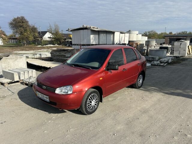 Красный ВАЗ Калина, объемом двигателя 1.4 л и пробегом 60 тыс. км за 1650 $, фото 1 на Automoto.ua