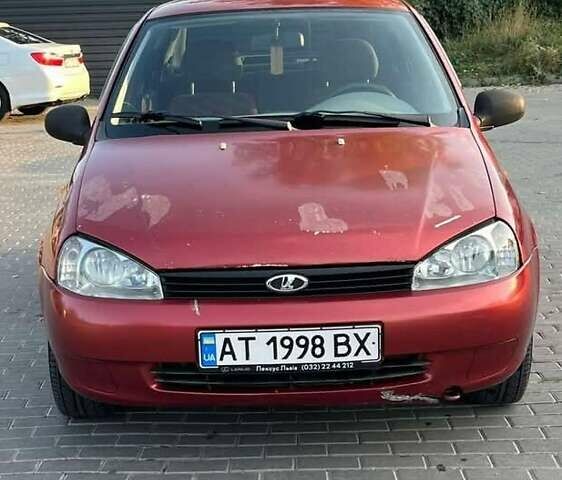 Красный ВАЗ Калина, объемом двигателя 1.39 л и пробегом 217 тыс. км за 2200 $, фото 2 на Automoto.ua